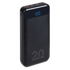 RIVACASE Powerbank VA2580 (20000mAh) BLACK  20W